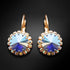 Earrings "Klaris IX (Sapphire Shimmer)" with Swarovski™ crystals